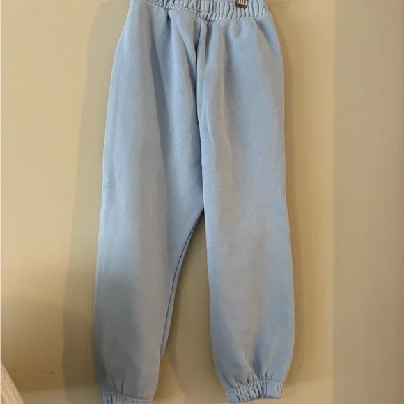 Zara Sky Blue Kids girls Sweatpants 6-7 Years - Picture 2 of 3